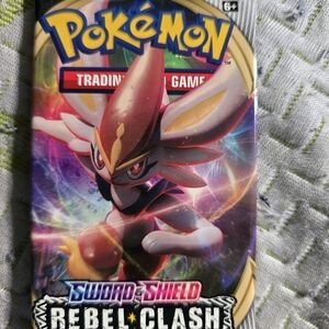 Pokemon Sword & Shield Rebel Clash Cards - Red, Black, Gold